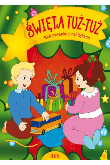Kolorowanka z naklejkami. �wi�ta tu� tu�