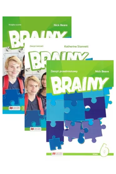 Pakiet podr�cznik�w: Brainy. Klasa 6. Ksi��ka ucznia, zeszyt �wicze� i zeszyt przedmiotowy. Szko�a podstawowa - Nick Beare, Katherine Stannett