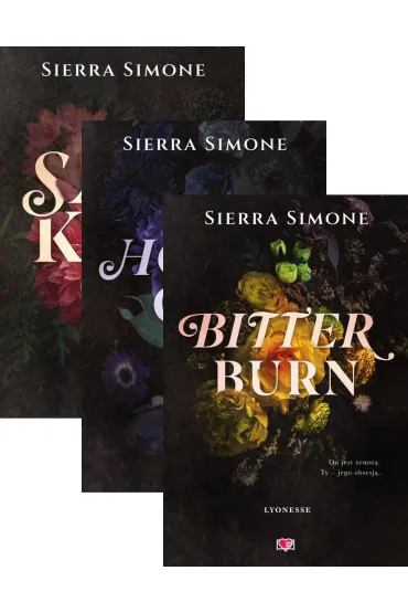 Pakiet Lyonesse. Tomy 1-3: Salt Kiss, Honey Cut, Bitter Burn - Sierra Simone
