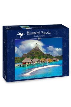 Puzzle 500 el. Tahiti, Bora Bora Bluebird Puzzle