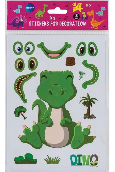 Panta Plast Naklejki ozdobne Stw�rz Dinozaura