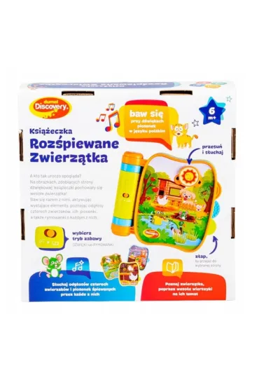 Ksi��eczka roz�piewane Zwierz�tka Dumel