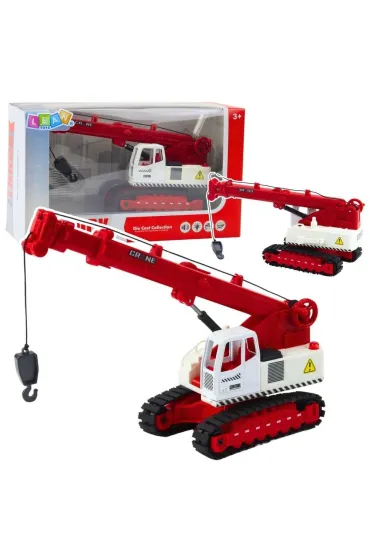 D�wig g�sienicowy ze �wiat�em i d�wi�kiem LeanToys