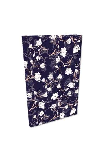 EV-Corp Notes A5 Soft Touch Magnolie Dark Blue kratka