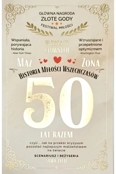 Yeku Karnet Rocznica �lubu