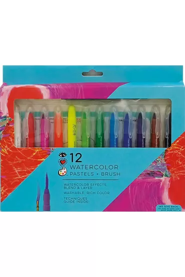 Stnux Markery pastele akwarelowe - 12 kolor�w