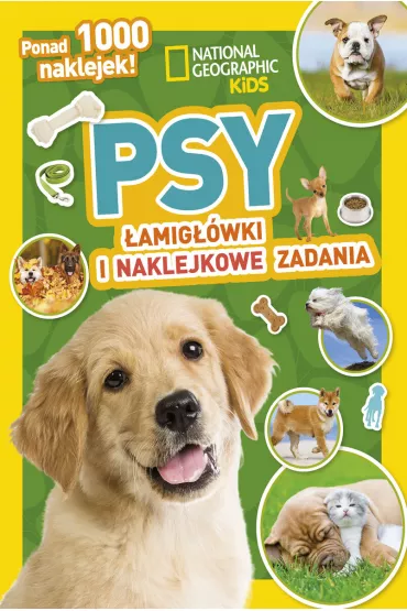 National Geographic Kids. Psy. �amig��wki i naklejkowe zadania