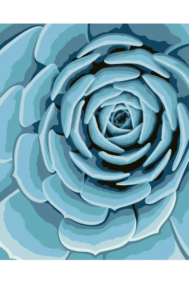 Malowanie po numerach CreArt - Botanical Blue Ravensburger