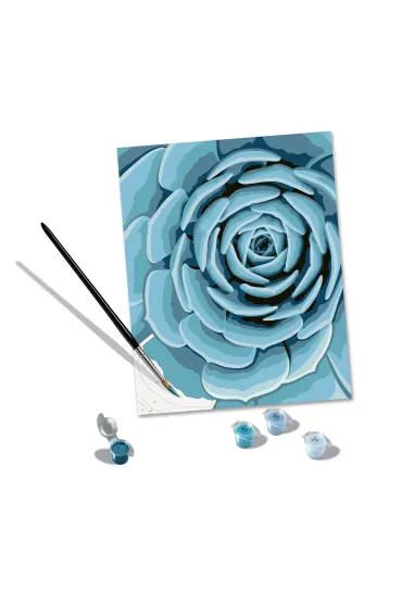 Malowanie po numerach CreArt - Botanical Blue Ravensburger