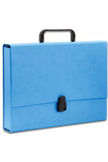 Penmate Teczka z r�czk� A4 Ecoline niebieska 5 cm