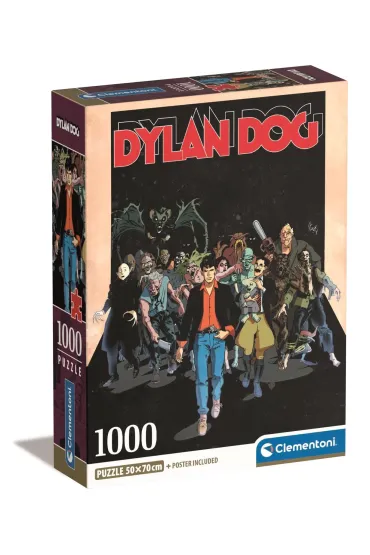 Puzzle 1000 el. Compact Dylan Dog Clementoni