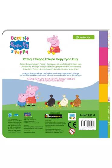 Peppa Pig. Ucz� si� z Pepp�. Peppa i kurcz�tka