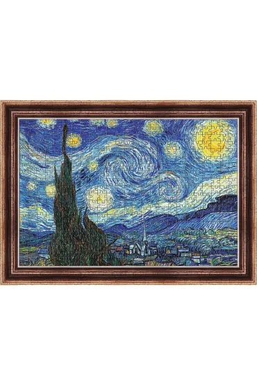 Puzzle Puzzlorama 500 el. Gwie�dzista Noc, van Gogh Trefl