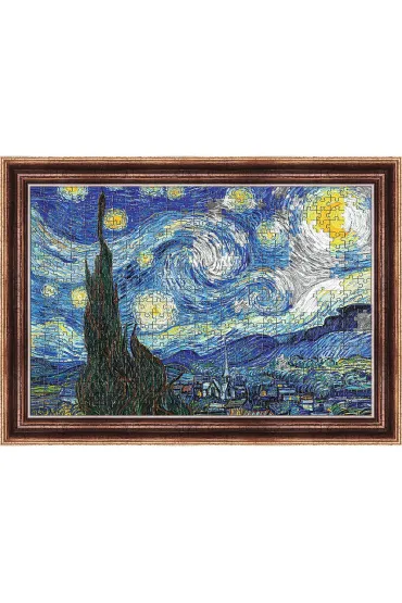 Puzzle Puzzlorama 500 el. Gwie�dzista Noc, van Gogh Trefl
