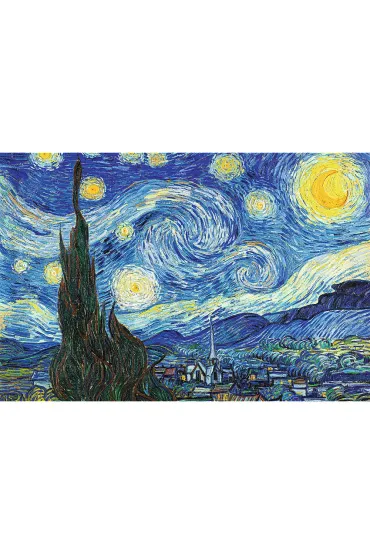 Puzzle Puzzlorama 500 el. Gwie�dzista Noc, van Gogh Trefl