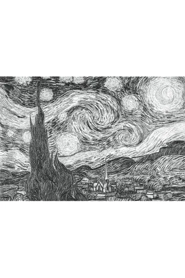 Puzzle Puzzlorama 500 el. Gwie�dzista Noc, van Gogh Trefl