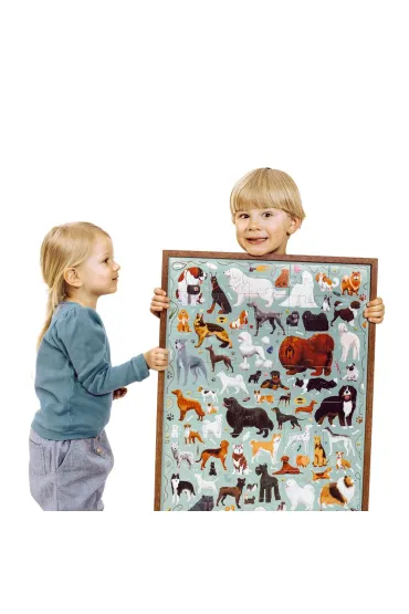 Puzzle Puzzlove CzuCzu 40 el. Psy Bright Junior Media