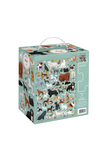 Puzzle Puzzlove CzuCzu 40 el. Psy Bright Junior Media