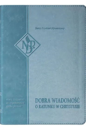Nowy Testament NPD, jasnoniebieska z paginatorami