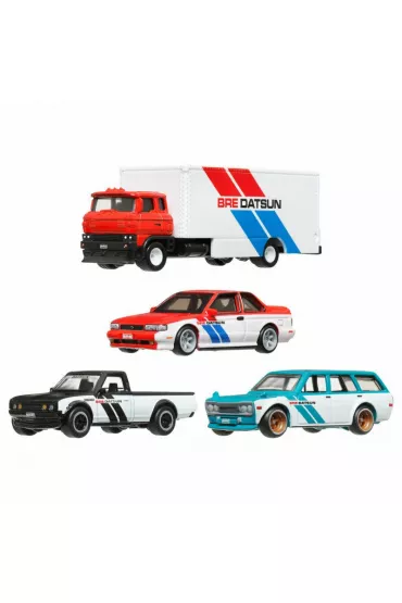 Hot Wheels. Premium Zestaw Real Riders HRT52 Mattel