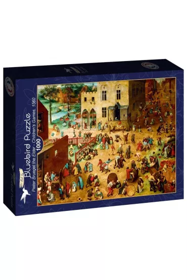 Puzzle 1000 el. Brueghel, Dzieci�ce zabawy Bluebird Puzzle