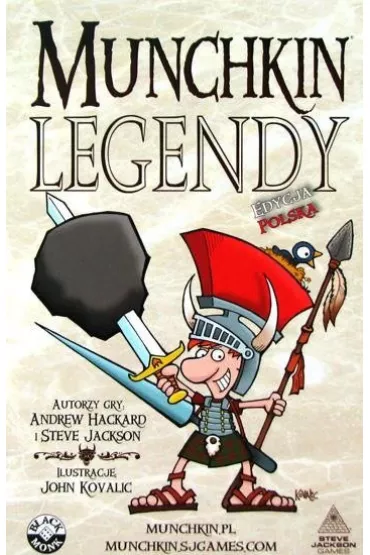 Munchkin. Legendy Black Monk - Andrew Hackard, Steve Jackson