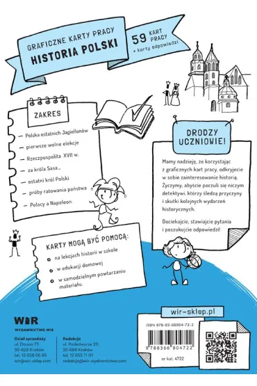 Historia Polski. Graficzne karty pracy dla klasy 6 - Ma�gorzata Nowacka, Ma�gorzata  Torzewska