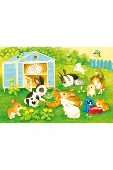Puzzle 3x24 el. S�odkie zwierzaki Schmidt