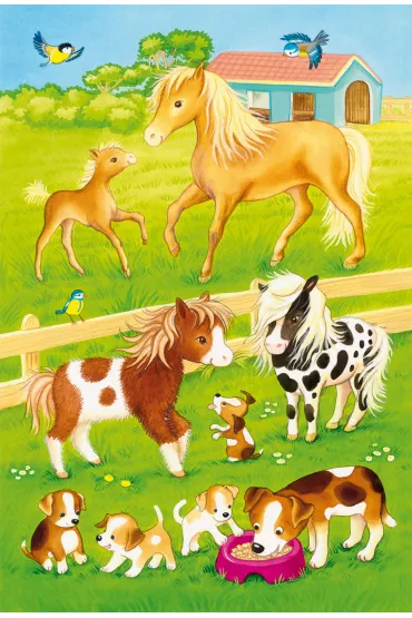 Puzzle 3x24 el. S�odkie zwierzaki Schmidt