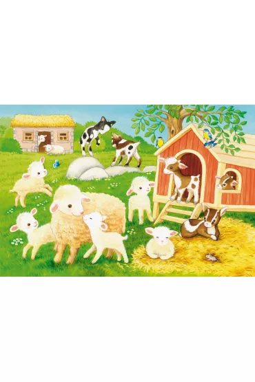 Puzzle 3x24 el. S�odkie zwierzaki Schmidt
