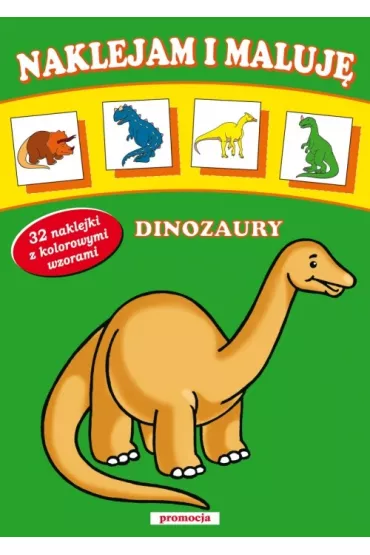 Naklejam i maluj�. Dinozaury