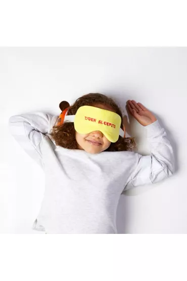 Puckator Pluszowa poduszka podr�na z opask� na oczy Relaxeazzz - Tygrys