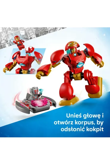 LEGO Disney Junior Marvel Ultron kontra Iron Man 11209