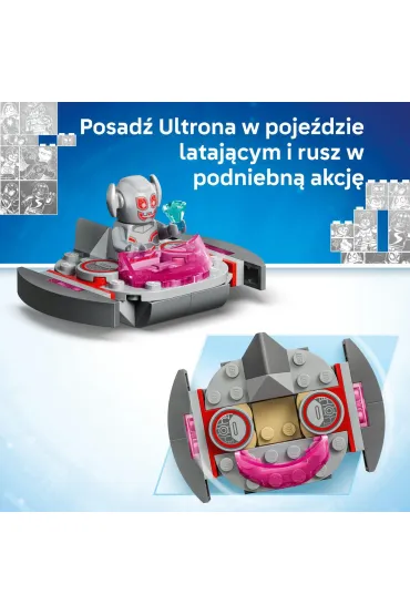 LEGO Disney Junior Marvel Ultron kontra Iron Man 11209