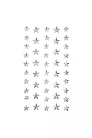 Dalprint Kryszta�ki samoprzylepne gwiazdki 46 szt.