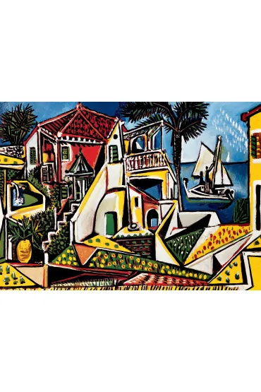 Puzzle 1000 el. �r�dziemnomorskie klmaty, Picasso Eurographics