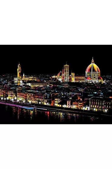 Twoje Hobby Florence. Magiczna zdrapka - wydrapywanka 40.0 x 28.5 cm
