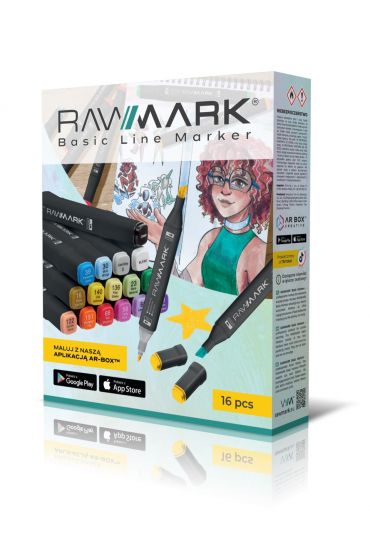 Rawmark Markery Basic Line 16 szt.