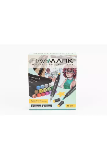 Rawmark Markery Basic Line 16 szt.