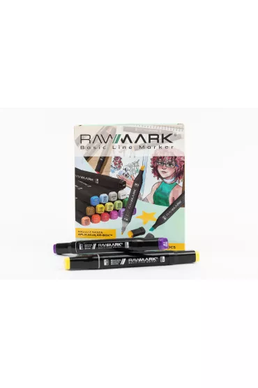 Rawmark Markery Basic Line 16 szt.