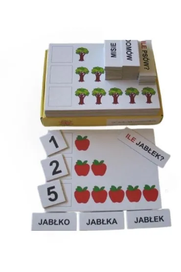 Zestaw dydaktyczny. Ile? Ko�c�wki rzeczownik�w