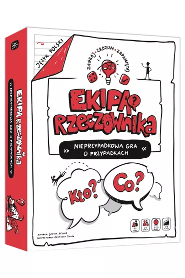 Ekipa rzeczownika. Nieprzypadkowa gra o przypadkach - Justyna Kesler