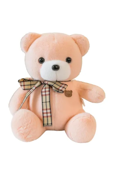 Maskotka przytulanka mi� kremowy 23cm LeanToys
