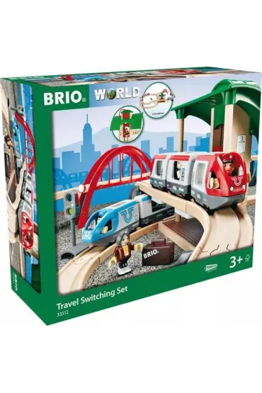 Poci�g osobowy z dworcem 33512 Brio