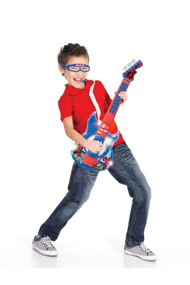 Gitara elektroniczna Spider-Man z okularami i mikrofonem K260SP