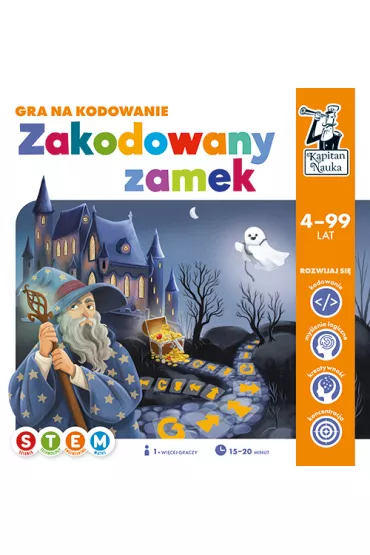 Kapitan Nauka. Gra na kodowanie. Zakodowany zamek Edgard - Hubert Bobrowski