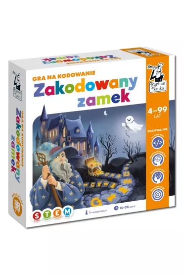 Kapitan Nauka. Gra na kodowanie. Zakodowany zamek Edgard - Hubert Bobrowski