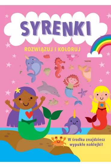 Rozwi�zuj i koloruj. Syrenki