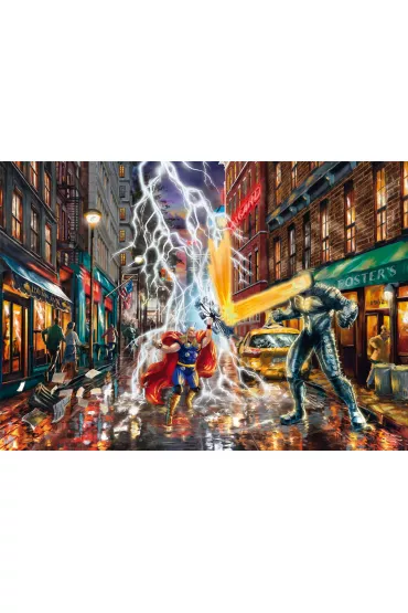 Puzzle 1000 el. PQ Thomas Kinkade Thor Marvel Schmidt - Thomas  Kinkade