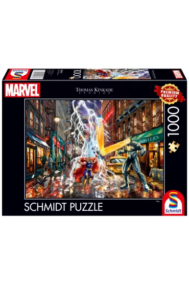 Puzzle 1000 el. PQ Thomas Kinkade Thor Marvel Schmidt - Thomas  Kinkade